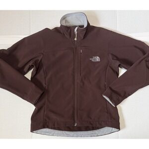 THE NORTH FACE Apex Bionic - Women's Brown Full Zip Softshell Jacket - Small